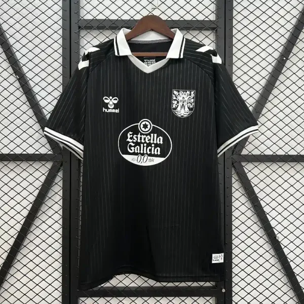 2025/2026 RC Celta de Vigo 100th Anniversary Black Soccer Jersey（ Fans Edition ）