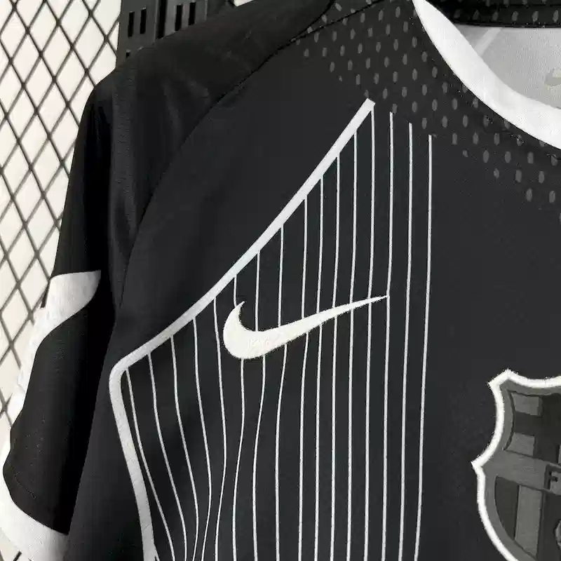 2025/2026 Barcelona Black Special Edition Soccer Jersey Fan Edition