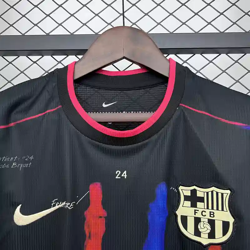 2025/2026 Barcelona Special Edition Black Soccer Jersey Fan Edition