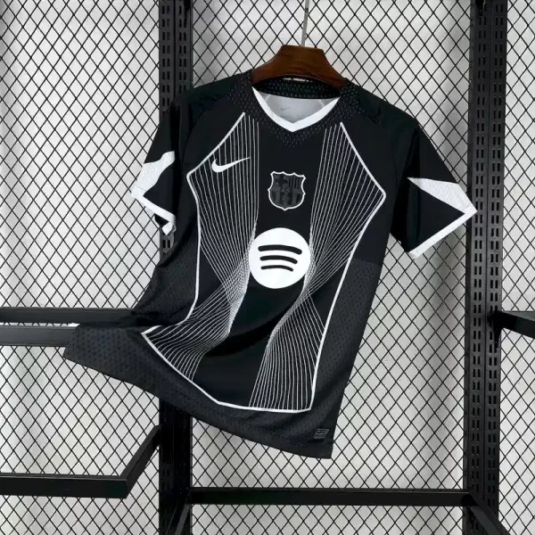 2025/2026 Barcelona Black Special Edition Soccer Jersey Fan Edition