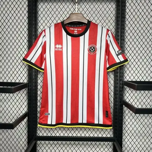 2024/2025 Sheffield United Soccer Jersey Home Fan Edition