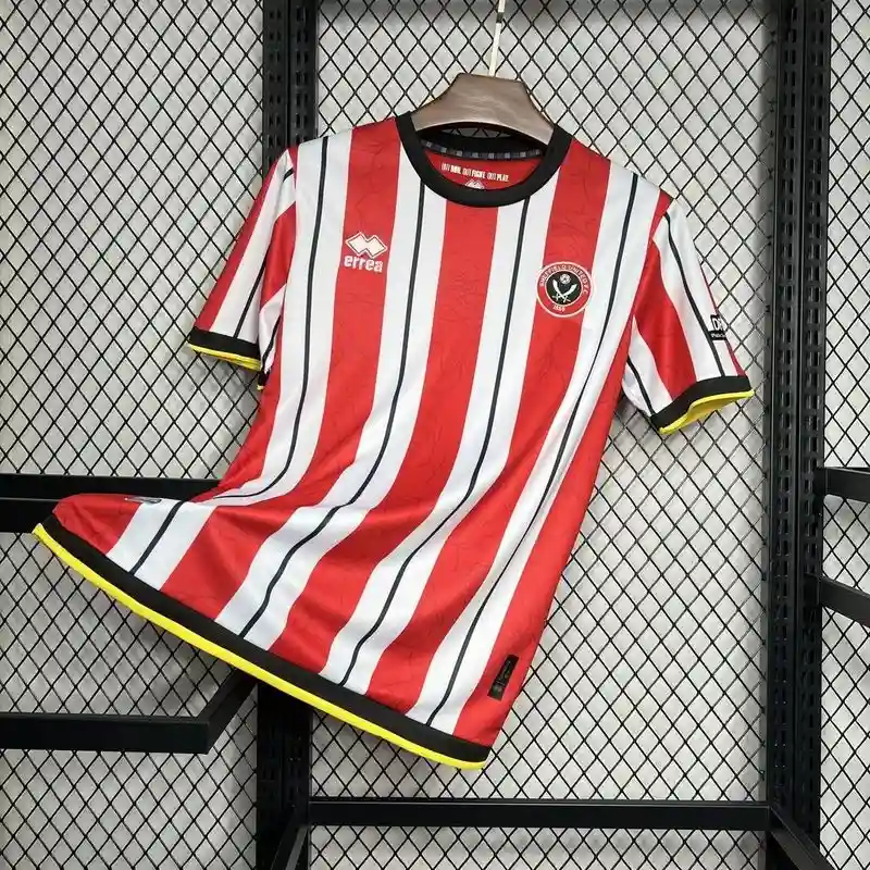 2024/2025 Sheffield United Soccer Jersey Home Fan Edition
