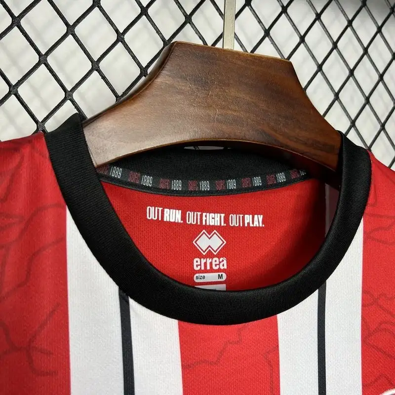 2024/2025 Sheffield United Soccer Jersey Home Fan Edition
