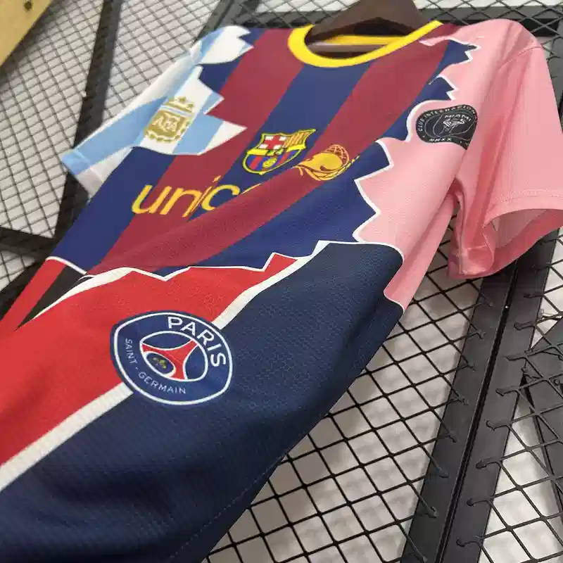 2025/2026 Barcelona Messi #10 Commemorative Edition Soccer Jersey Fan Edition