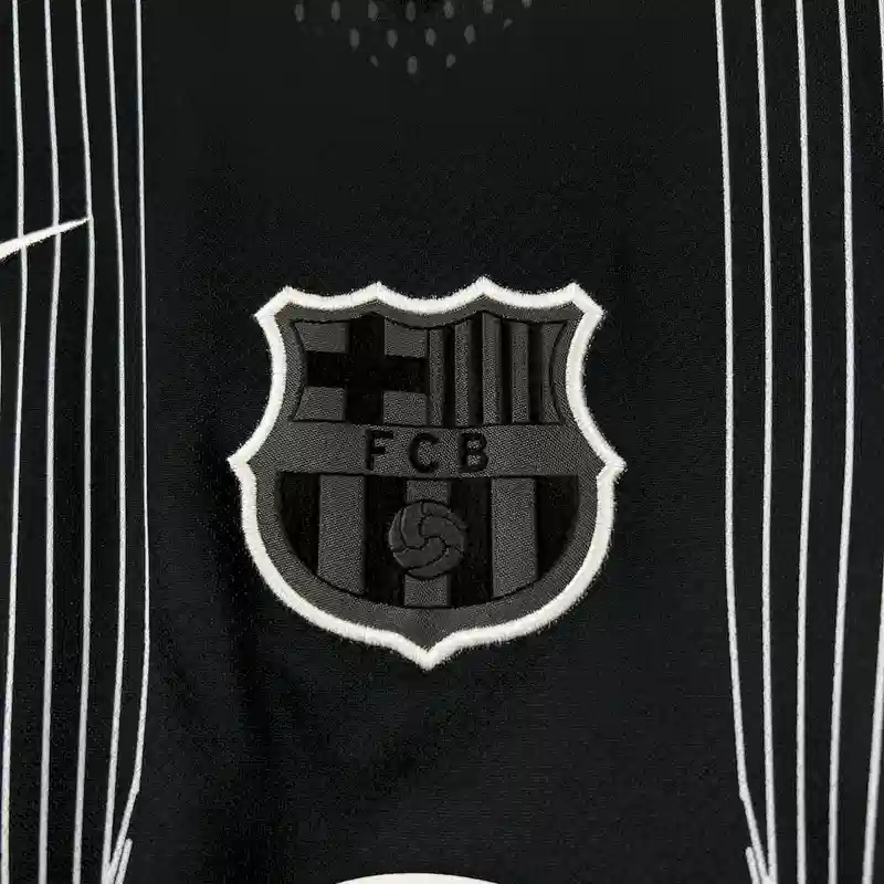 2025/2026 Barcelona Black Special Edition Soccer Jersey Fan Edition