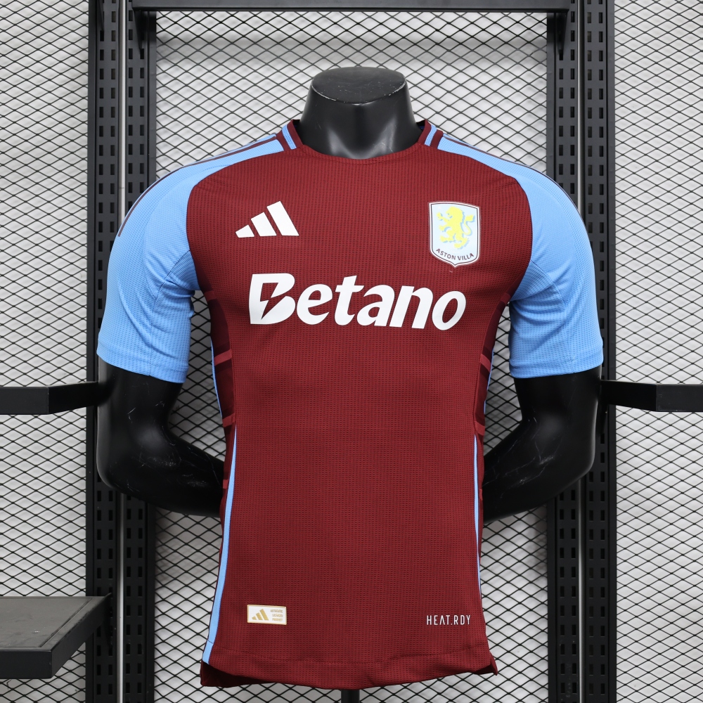 2024/2025 Aston Villa Home Football Shirt( Player Version）