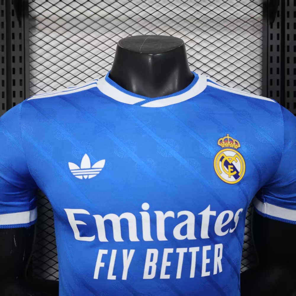 2025/2026 Player Version Real Madrid Soccer Jersey Second Away