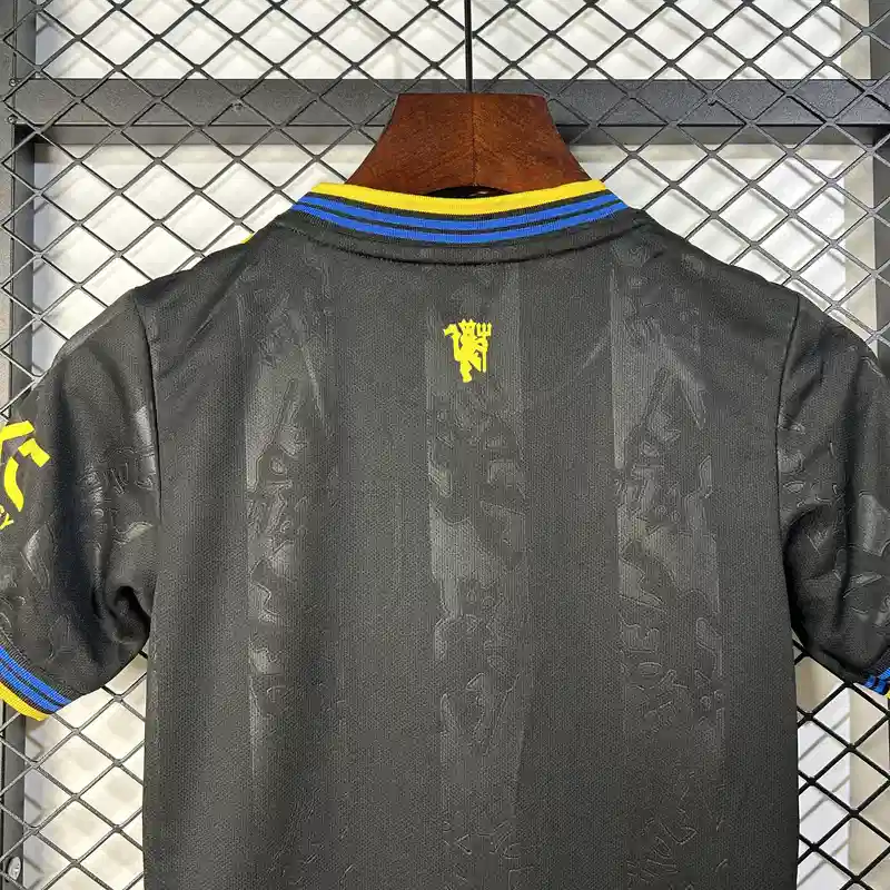 2025/2026 Manchester United Away Football Shirt Kids Kit