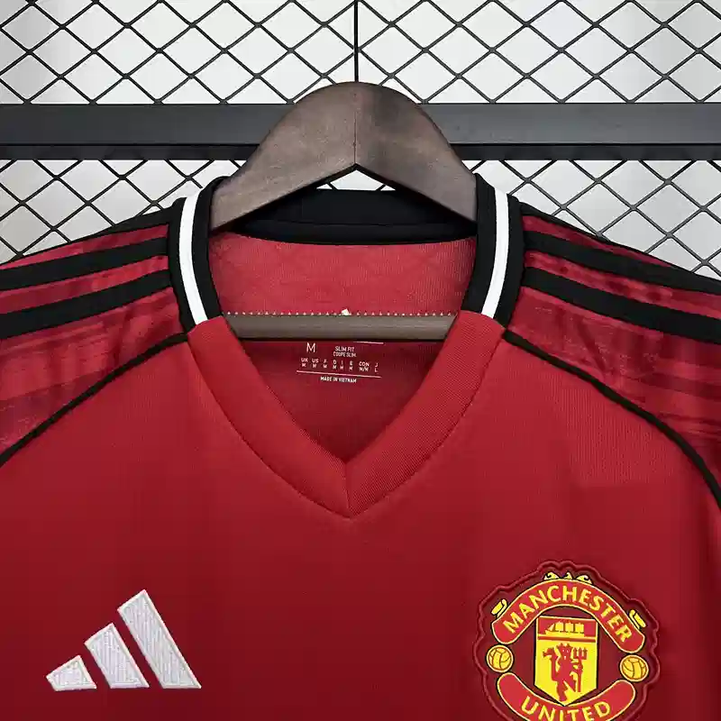 2025/2026 Manchester United Home Football Shirt For Fan Edition