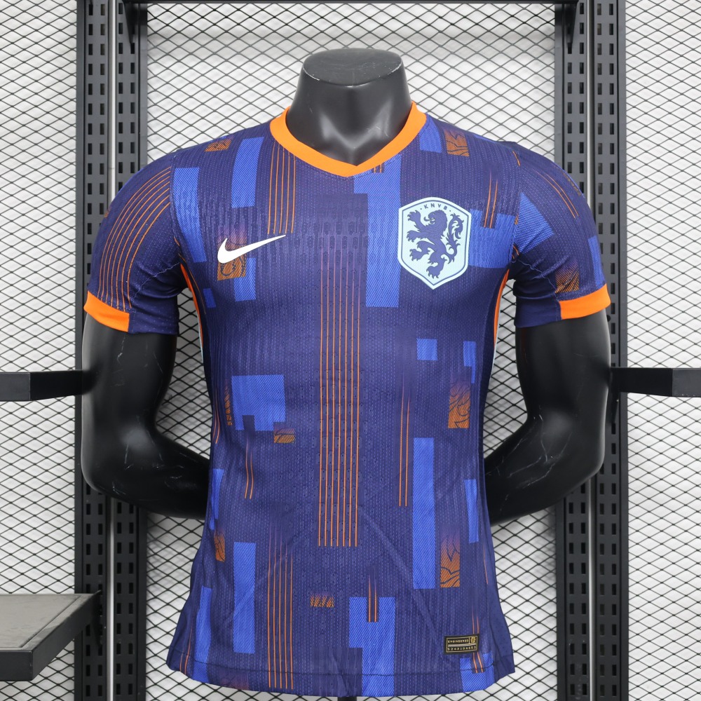2024 Netherlands Away Football Shirt（Player Version ）