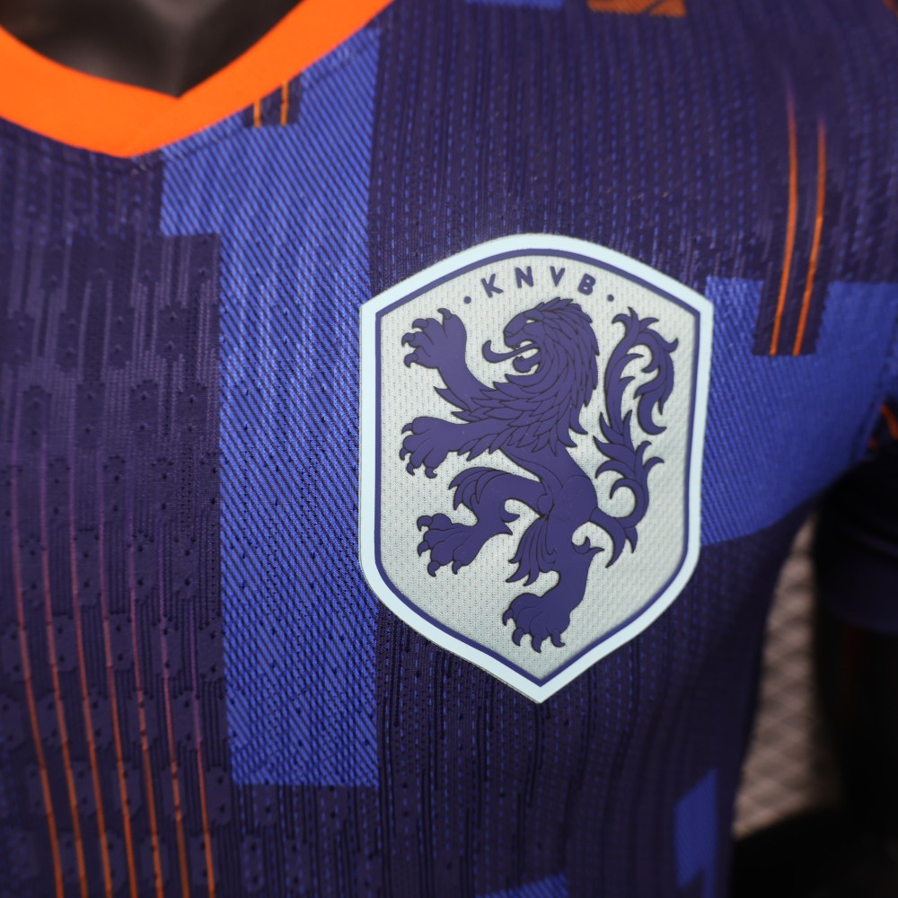 2024 Netherlands Away Football Shirt（Player Version ）