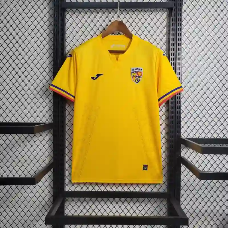 2024 Romania Home Football Shirt（ Fans Edition ）