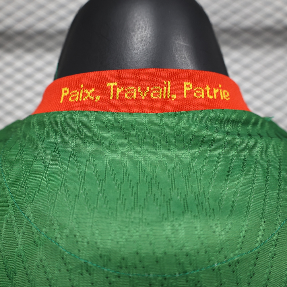 2025 Cameroon Home Football Shirt(Player Version)