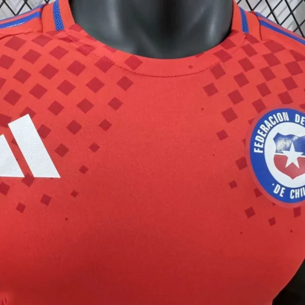 2024 Chile Home Football Shirt（ Fans Edition ）