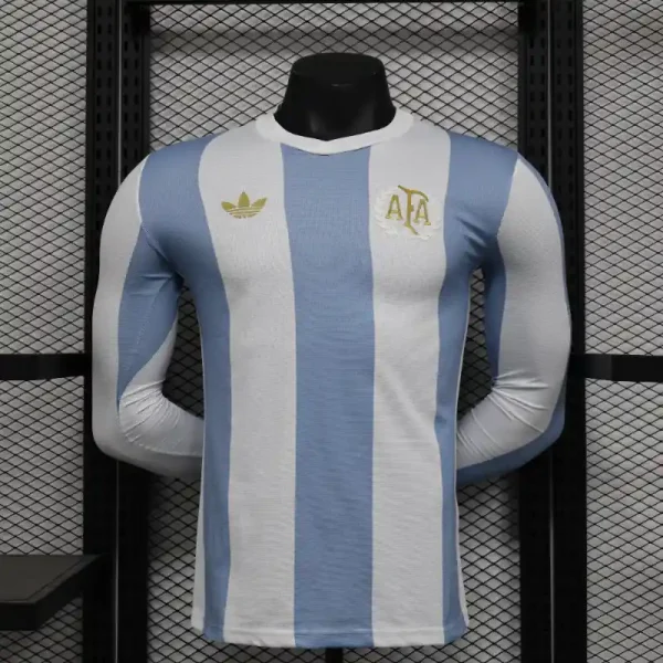2024/2025 Argentina 50th Anniversary Commemoration Jersey Player version Long Sleeve