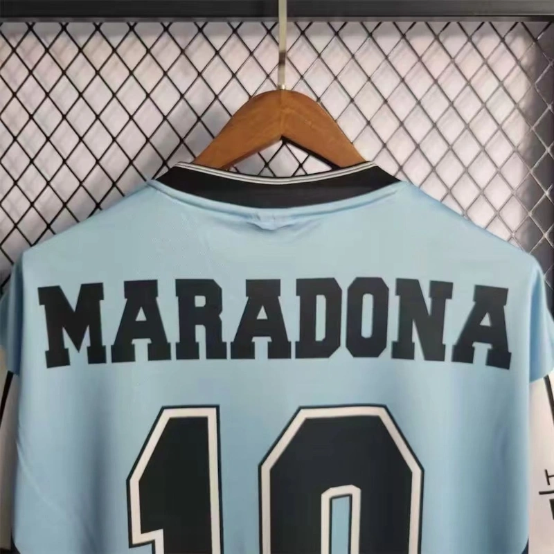 Retro 2001 Argentina Commemorative Edition Soccer Jersey