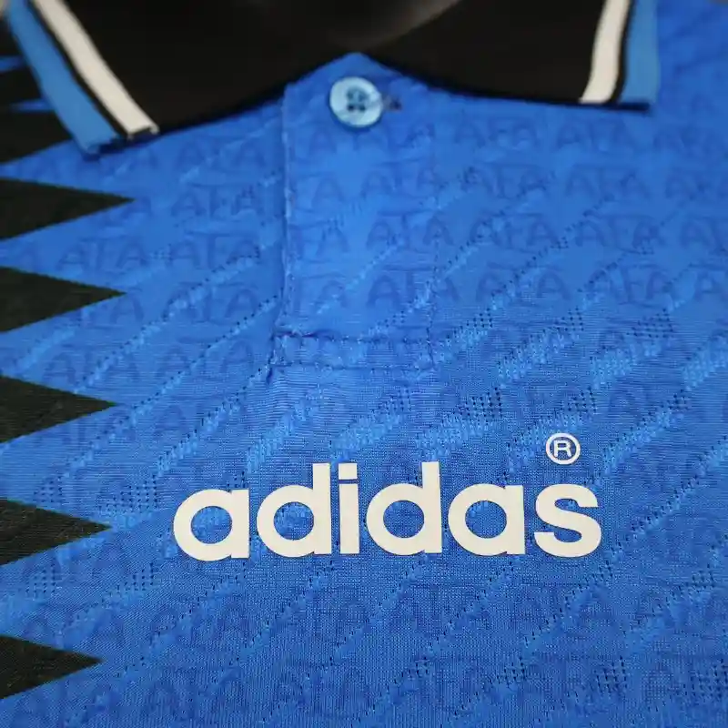 Retro 1994 Argentina Soccer Jersey Away Player version