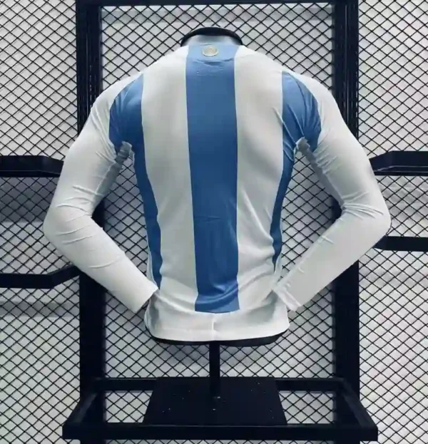 2024 Player Version Argentina Long Sleeve Soccer Jersey Home