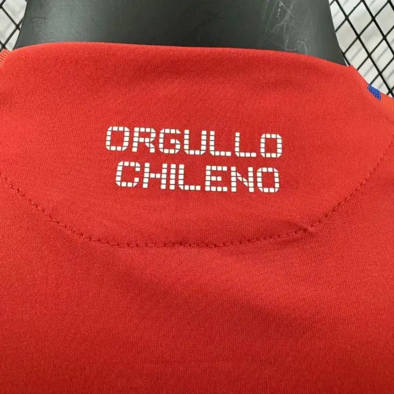 2024 Chile Home Football Shirt（ Fans Edition ）