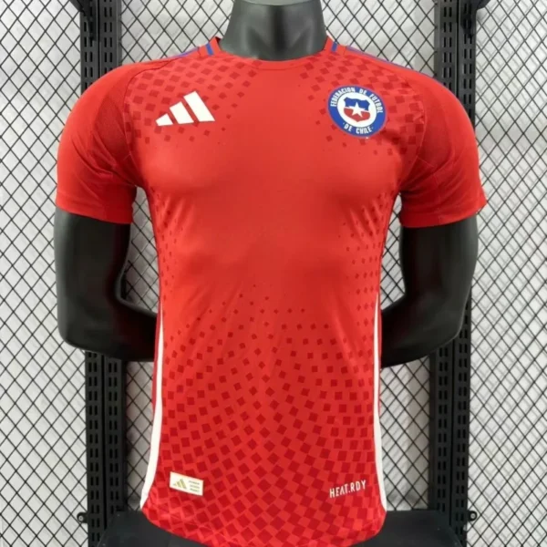 2024 Chile Home Football Shirt（ Fans Edition ）