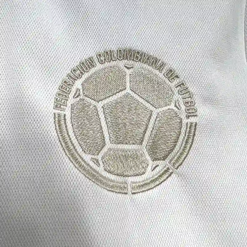 2024 Colombia 100th White Soccer Jersey（ Fans Edition ）