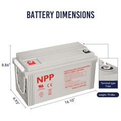 NPD深循环铅酸电池