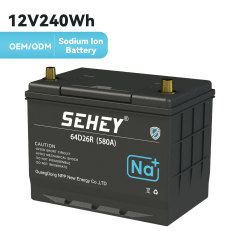 汽车钠离子启动电池