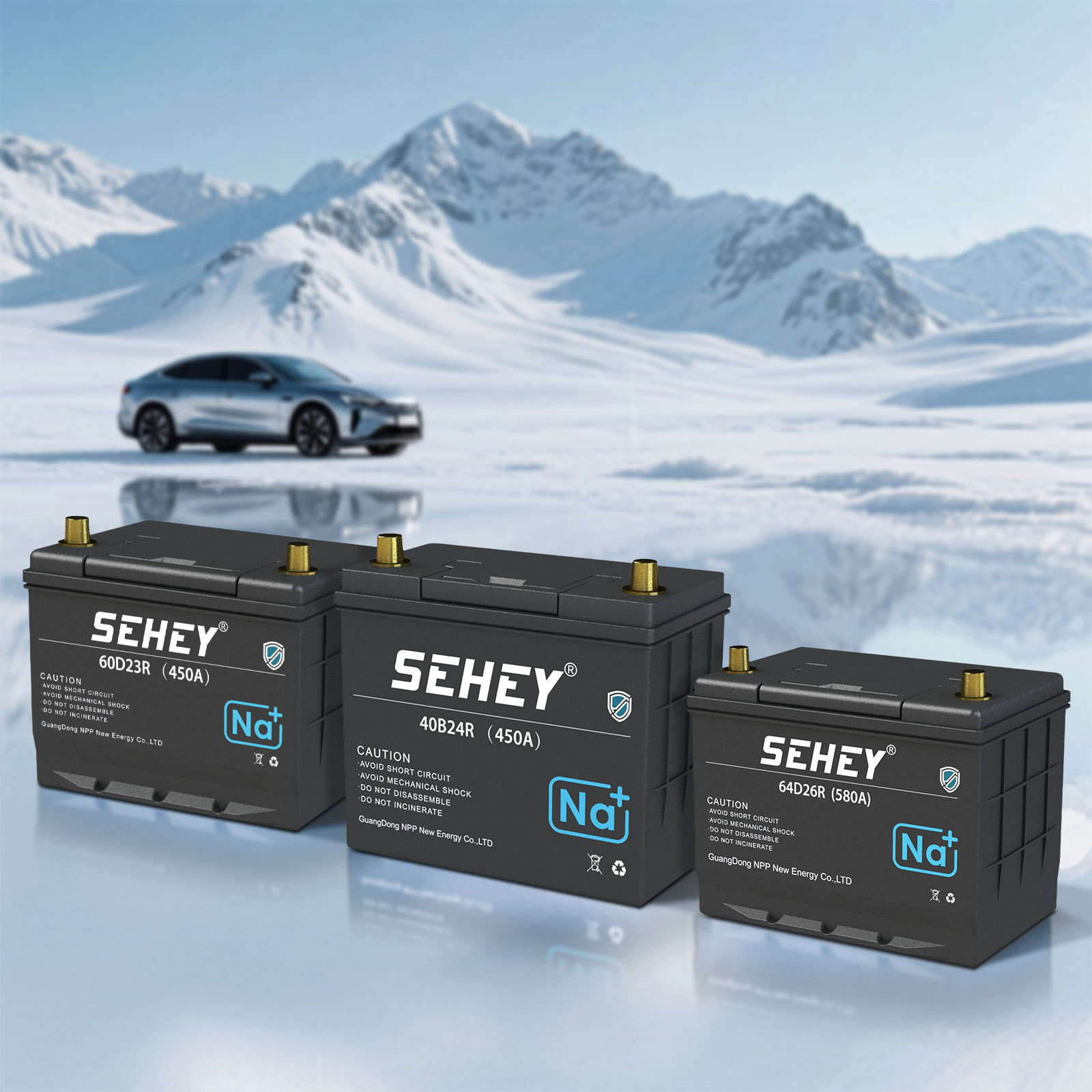 12v Sodium-ion Batteries High Discharge Sodium Ion Car Battery for Car Starter