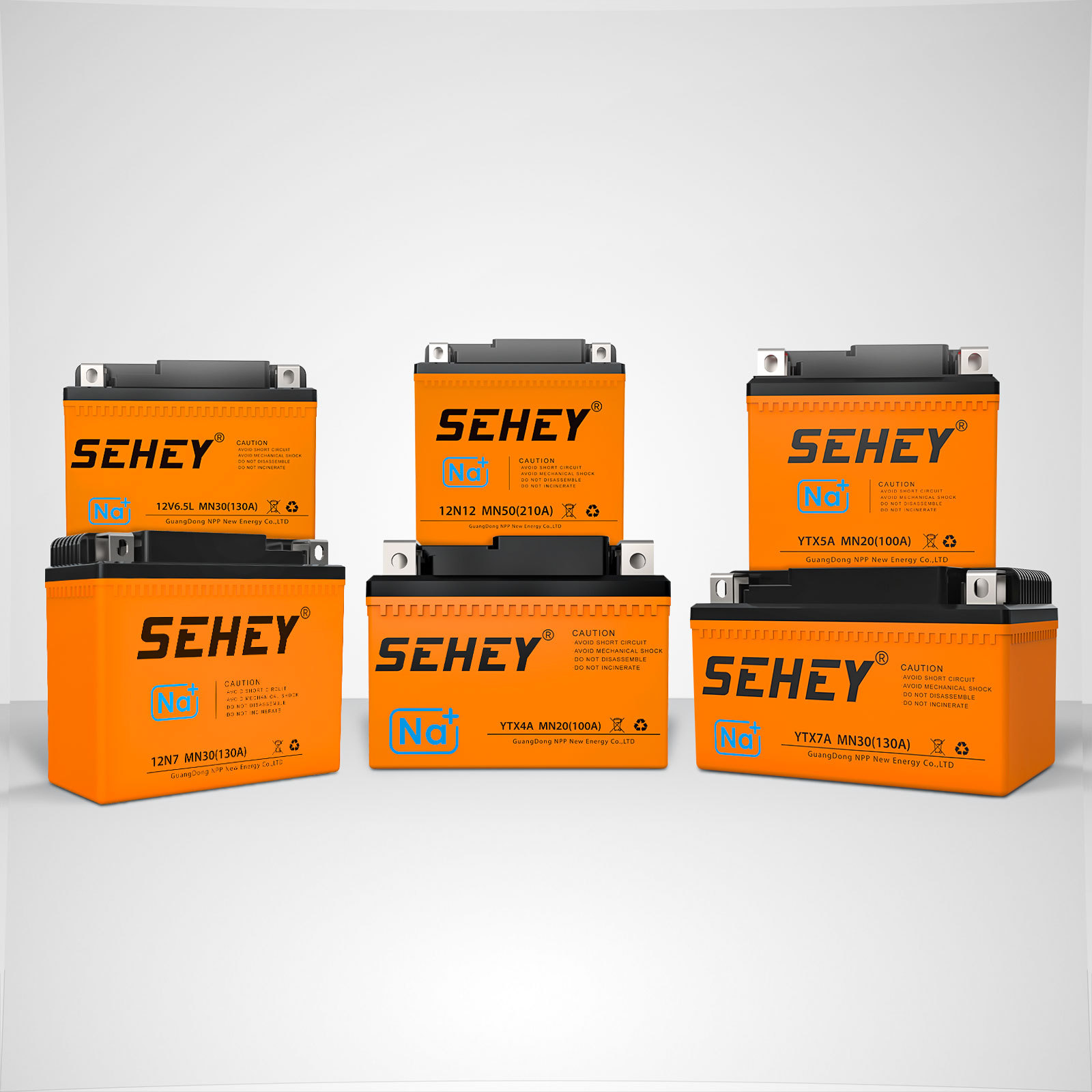 12V Motorcycle Starter Battery Sodium-ion Starter Battery High CCA Low Temperature