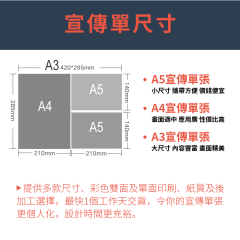 柯式宣傳單張