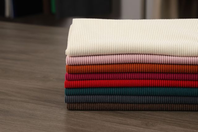 Chenille-Striped Knit