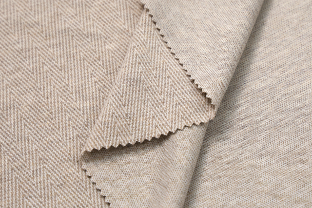 Cashmere - Like Fabric # 923 Wool Herringbone Fabric