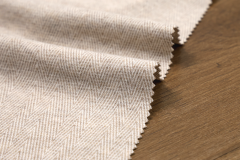 Cashmere - Like Fabric # 923 Wool Herringbone Fabric