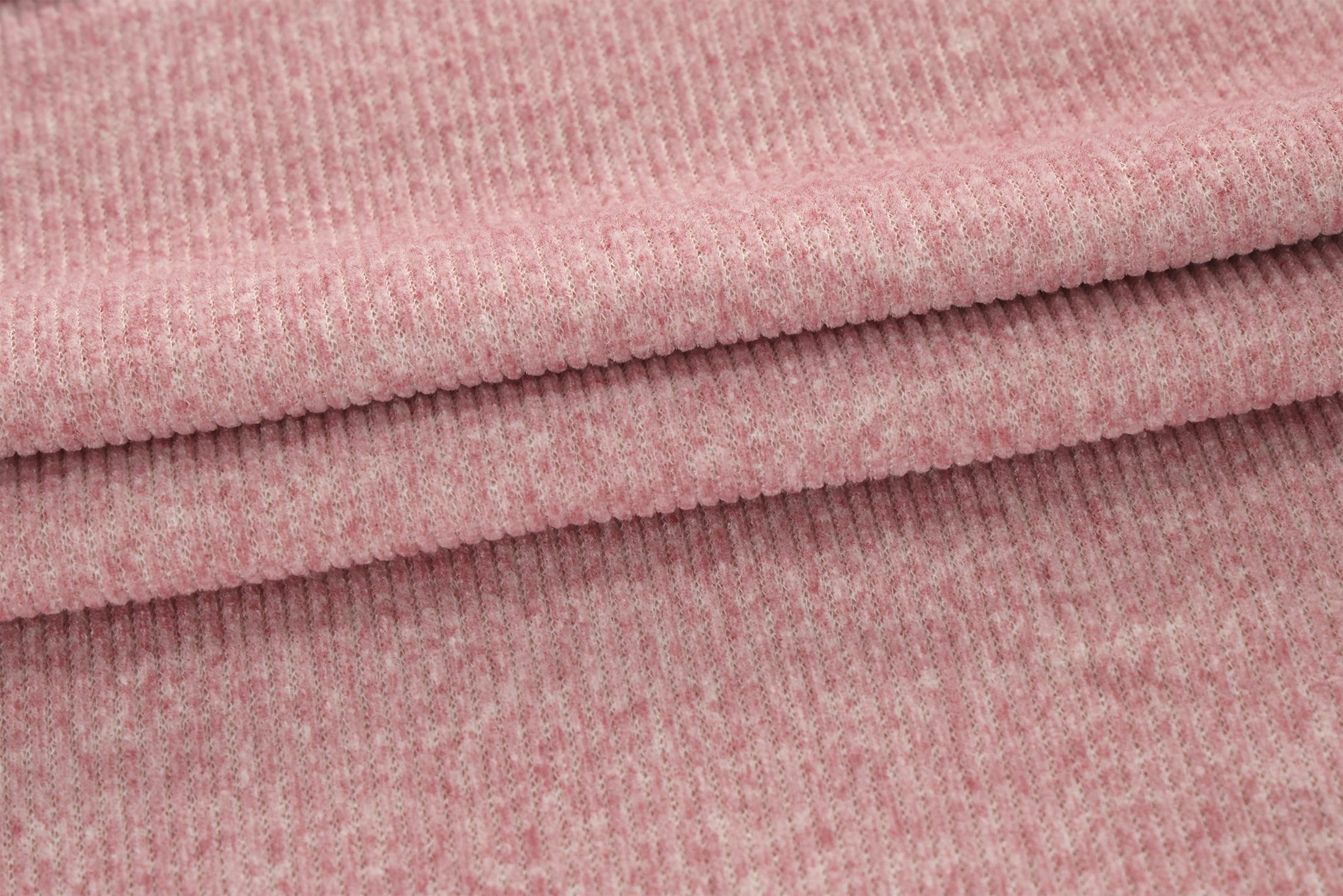 Cashmere - Like Fabric # 990 Berry Fleece Fine Stripe