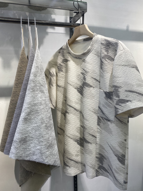 cool Cotton Jacquard and Printing