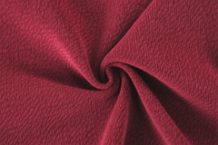 European cotton velvet jacquard fabric # 24004 Panda Stripe