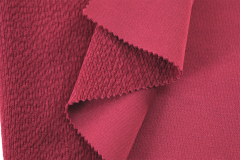 European cotton velvet jacquard fabric # 24004 Panda Stripe