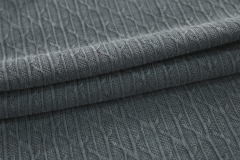 European cotton velvet jacquard fabric  # 25002