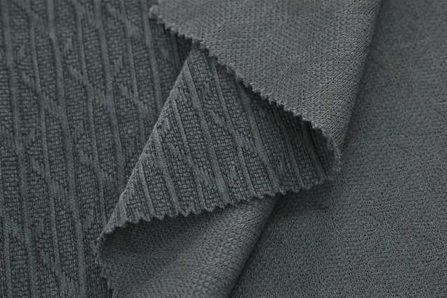 European cotton velvet jacquard fabric  # 25002