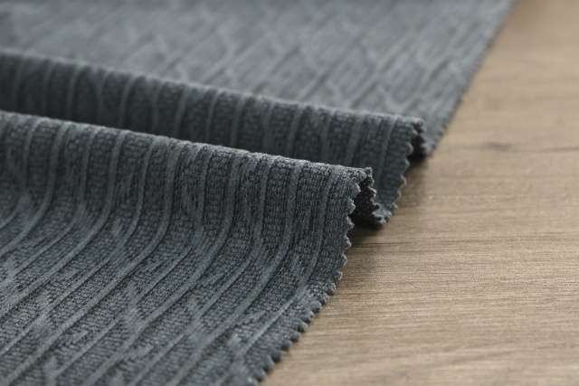 European cotton velvet jacquard fabric  # 25002