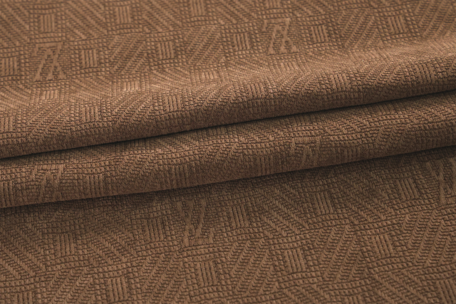 European cotton velvet jacquard fabric # 25004