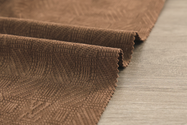 European cotton velvet jacquard fabric # 25004