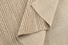 European cotton velvet jacquard fabric  # 25005