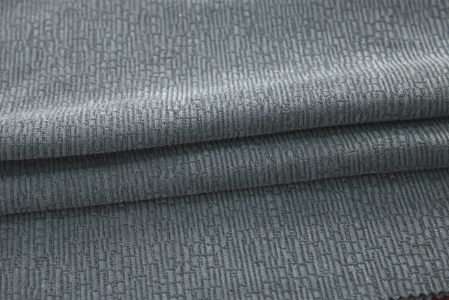 European cotton velvet jacquard fabric  # 25006