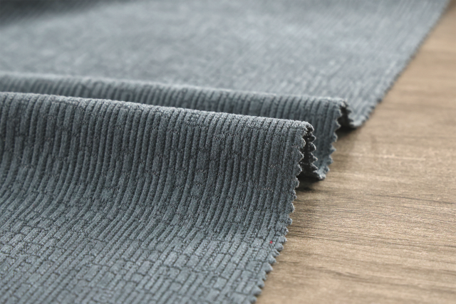 European cotton velvet jacquard fabric  # 25006