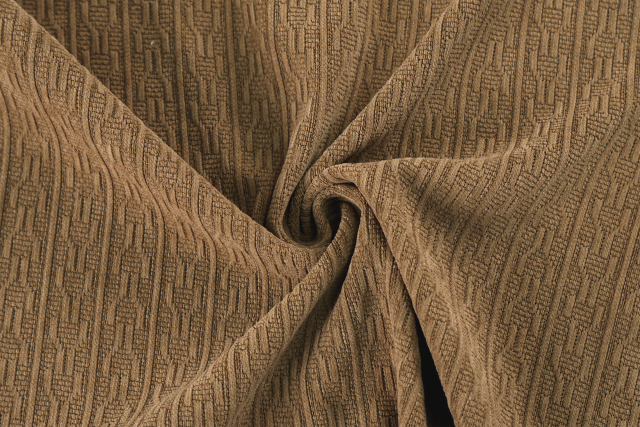 European cotton velvet jacquard fabric # 25007