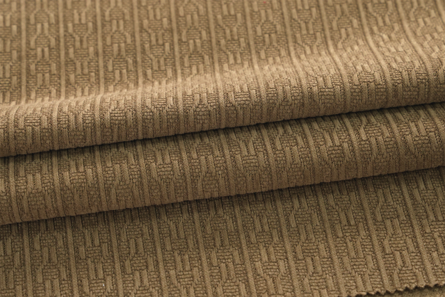 European cotton velvet jacquard fabric # 25007
