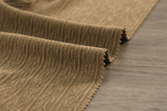 European cotton velvet jacquard fabric # 25007