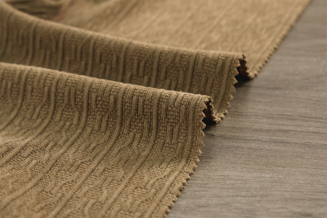 European cotton velvet jacquard fabric # 25007