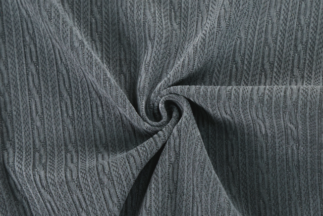 European cotton velvet jacquard fabric # 25009